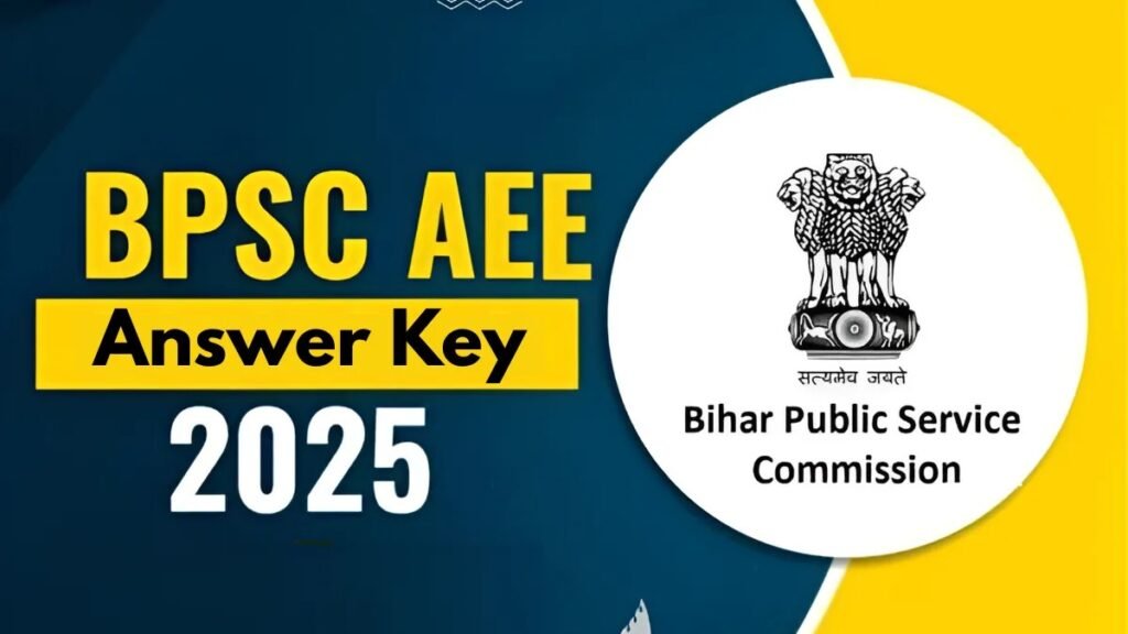 BPSC AEE & Other Post Answer Key 2025 (बीपीएससी एईई और अन्य पोस्ट उत्तर कुंजी 2025) - sarkarinetwork.pro