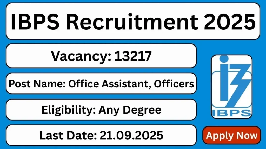 IBPS RRB Bharti 2025 IBPS RRB भर्ती 2025 - sarkarinetwork.pro