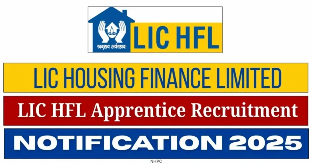 LIC HFL Apprenticeship Bharti 2025 एलआईसी एचएफएल अप्रेंटिसशिप भर्ती 2025 - sarkarinetwork.pro