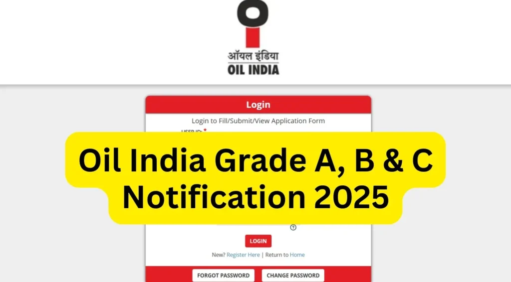 Oil India Limited Bharti 2025 ऑयल इंडिया लिमिटेड भर्ती 2025 - sarkarinetwork.pro