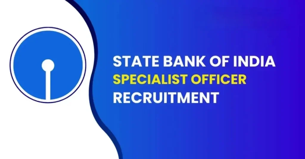 SBI Specialist Officers Bharti 2025 एसबीआई विशेषज्ञ अधिकारी भर्ती 2025 - sarkarinetwork.pro